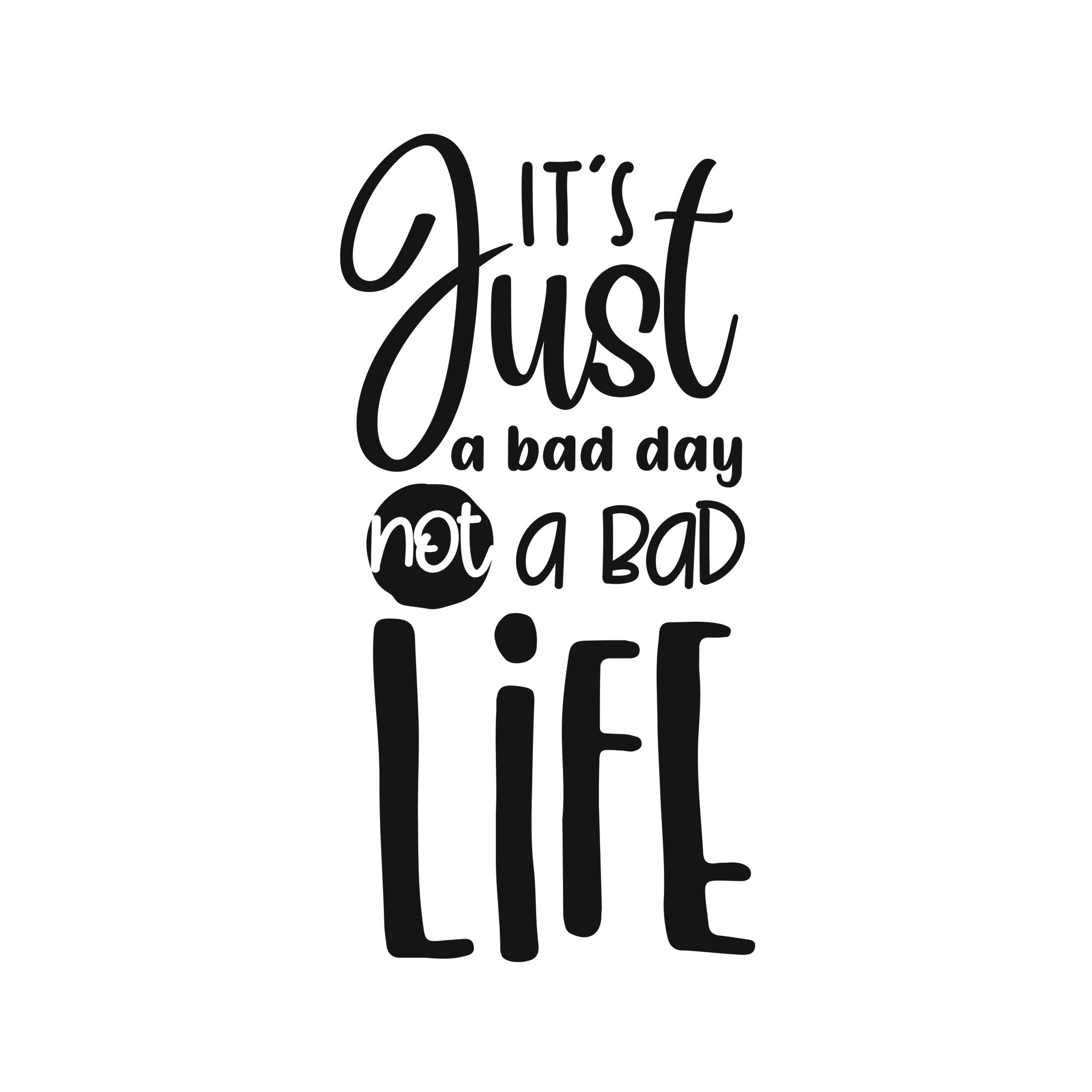 It s just a bad day,